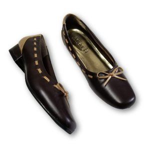 Amanda Rosemary Brown and Tan Heels 6.5M